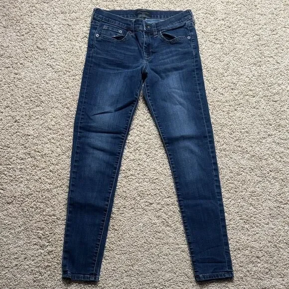 Banana Republic Skinny Jeans Blue Size 26 / Size 2 Super Soft - Picture 1 of 5